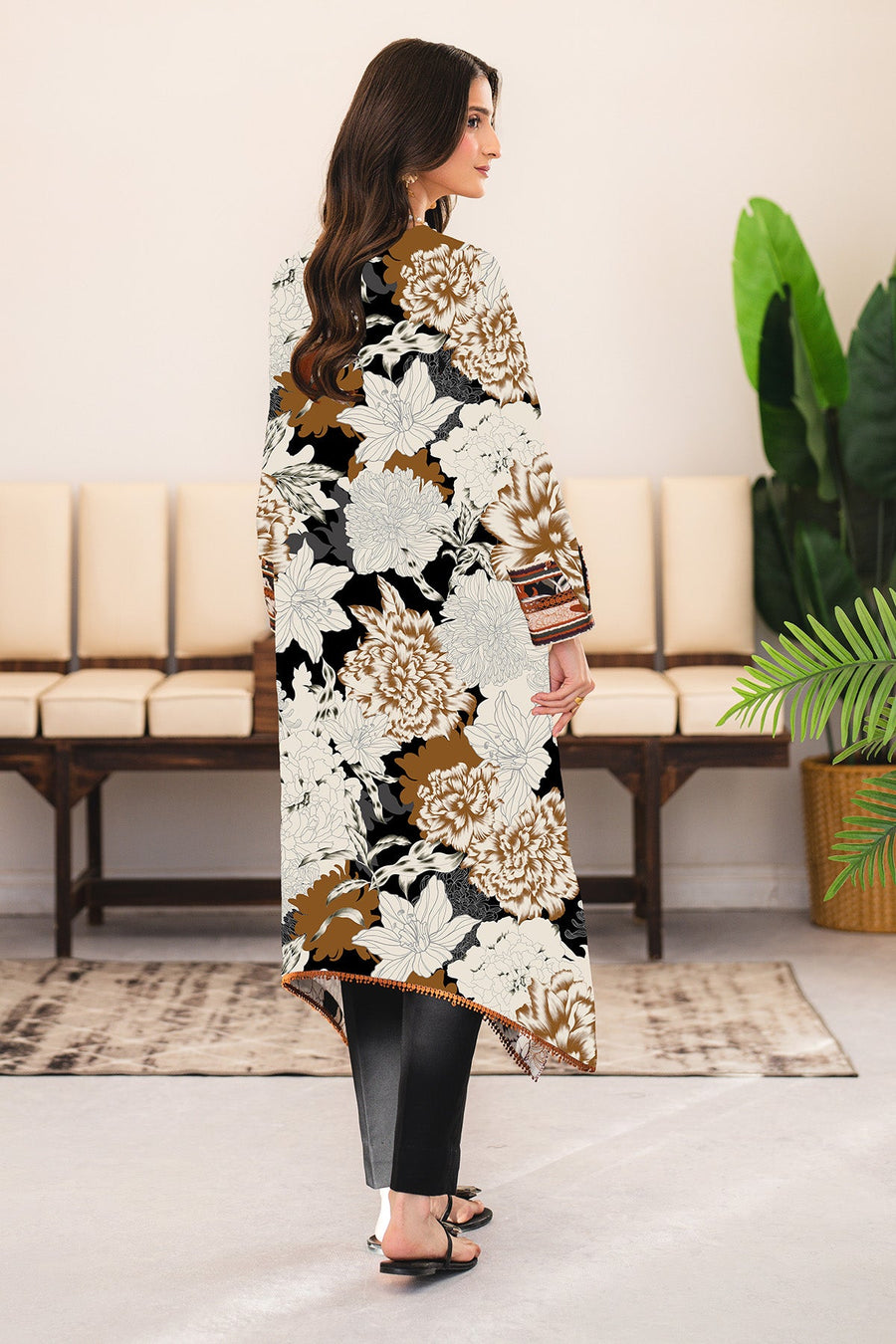 Alizeh Fashion Essentials Printed Lawn Unstitched 2Pc Suit AF-PL-6062