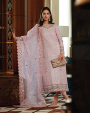 Mushq Astoria Festive Lawn Unstitched Embroidered 3Pc Suit D-06 KENZA