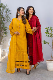 Safwa Virtue Premium Embroidered Lawn Unstitched 3Pc Suit VSC-02
