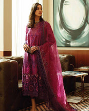 Mushq Astoria Festive Lawn Unstitched Embroidered 3Pc Suit D-08 MIRIAM
