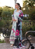 AQUABELLA  Digital Printed Voile Dupatta from ELAF's "PRINT CHIKANKARI" 2024 Collection.