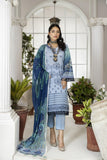 Safwa Classica Embroidered Lawn Unstitched 3Pc Suit SCE-08