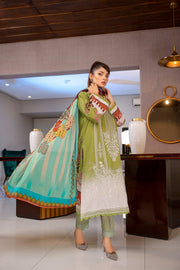 SLC-08 - SAFWA LUXURY 3-PIECE COLLECTION VOL 1 2022 Shop Online | Pakistani Dresses | Dresses |3-Piece Dress