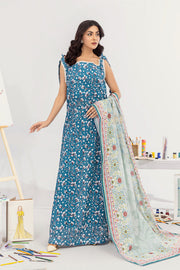 Safwa Safron Vol-01 Fine Digital Printed Lawn Unstitched 3Pc Suit SAF-03