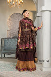 Alizeh Fashion Vasl-e-Meeras Unstitched Formal 3Pc Suit - 12 Rajwari
