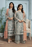 Alizeh Fashion Mah-e-Ru Unstitched Formal 3PC Suit D-01 Zamair