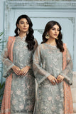 Alizeh Fashion Mah-e-Ru Unstitched Formal 3PC Suit D-01 Zamair