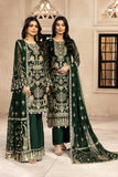 Alizeh Fashion Muhtesem Festive Eid Unstitched 3Pc Suit D-05 Rusen