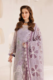 Alizeh Dhaagay Embroidered Chiffon Unstitched 3Pc Suit AF-DHG-5034-Kohsar