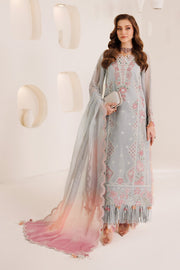 Alizeh Dhaagay Embroidered Chiffon Unstitched 3Pc Suit AF-DHG-5030-Mahrosh