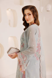 Alizeh Dhaagay Embroidered Chiffon Unstitched 3Pc Suit AF-DHG-5030-Mahrosh