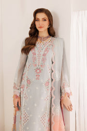 Alizeh Dhaagay Embroidered Chiffon Unstitched 3Pc Suit AF-DHG-5030-Mahrosh