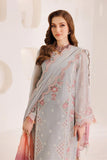 Alizeh Dhaagay Embroidered Chiffon Unstitched 3Pc Suit AF-DHG-5030-Mahrosh