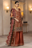 Alizeh Fashion Muhtesem Festive Eid Unstitched 3Pc Suit D-01 Makbule