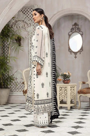 Alizeh Fashion Ik Dastaan Embroidered Chiffon 3Pc Suit D-04 PASBAAN