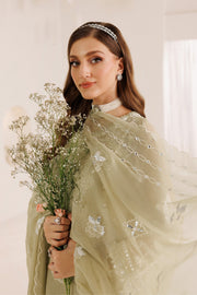 Alizeh Dhaagay Embroidered Chiffon Unstitched 3Pc Suit AF-DHG-5031-Ahana