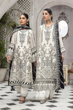 Alizeh Fashion Ik Dastaan Embroidered Chiffon 3Pc Suit D-04 PASBAAN