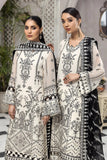 Alizeh Fashion Ik Dastaan Embroidered Chiffon 3Pc Suit D-04 PASBAAN