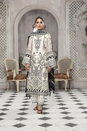 Alizeh Fashion Ik Dastaan Embroidered Chiffon 3Pc Suit D-04 PASBAAN
