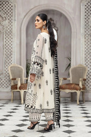 Alizeh Fashion Ik Dastaan Embroidered Chiffon 3Pc Suit D-04 PASBAAN