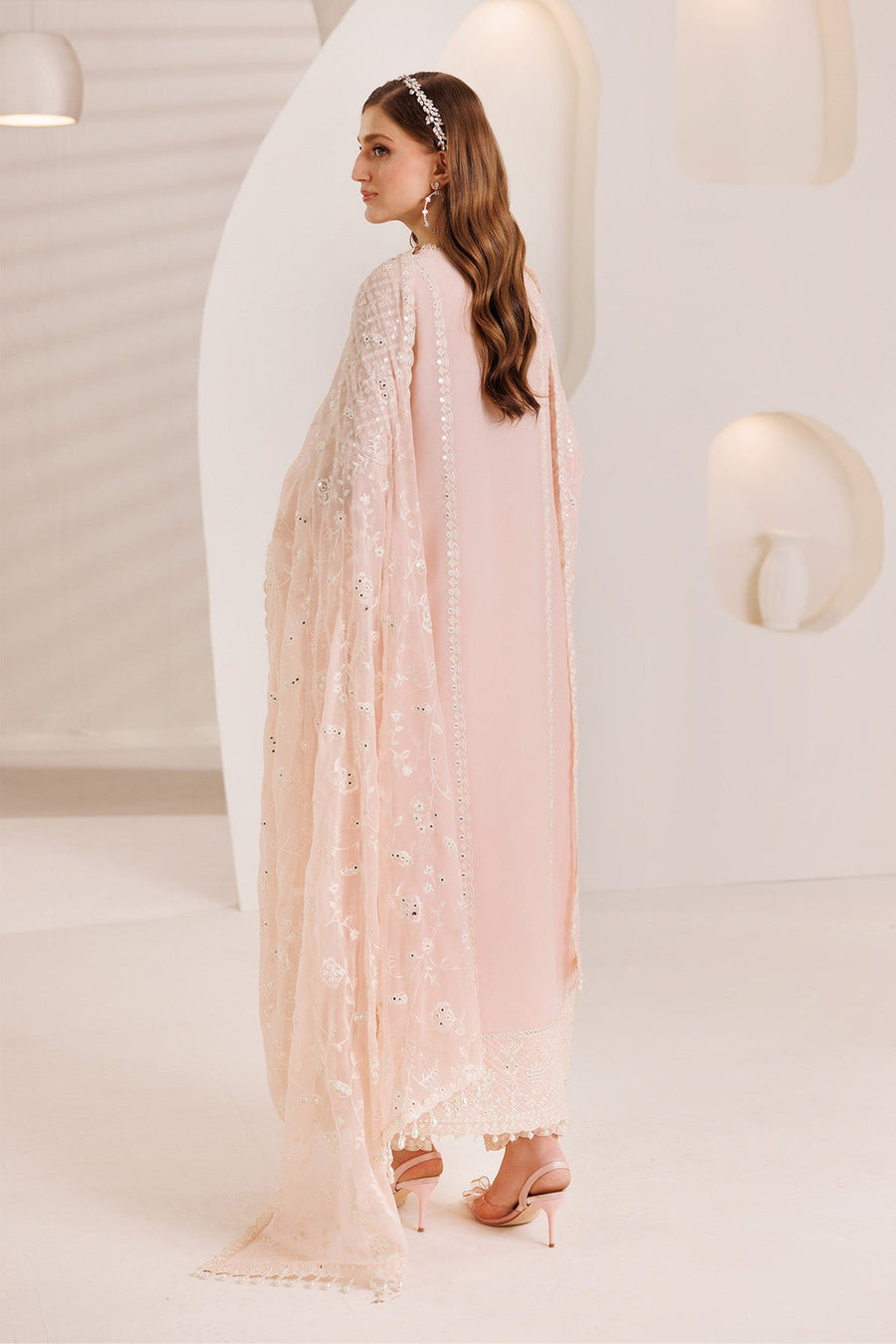 Alizeh Dhaagay Embroidered Chiffon Unstitched 3Pc Suit AF-DHG-5029-Miksha