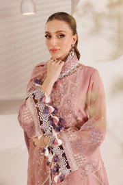 Alizeh Dhaagay Embroidered Chiffon Unstitched 3Pc Suit AF-DHG-5032-Aabia