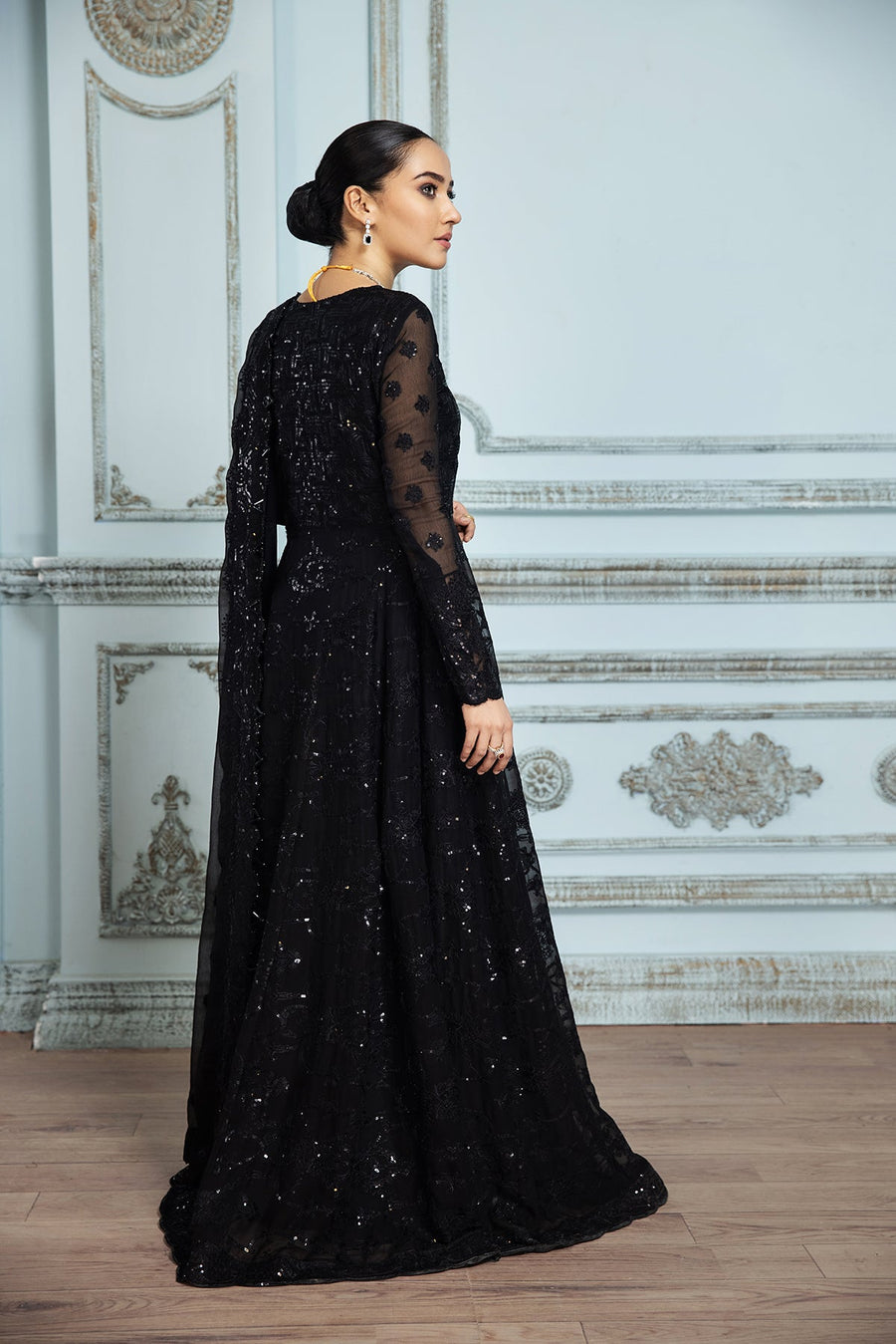 Hous of Nawab Gulmira Luxury Formal Unstitched 3PC Suit 01-DUA - FaisalFabrics.pk-