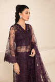 Alizeh Fashion Lamhay Festive Embroidered Net 3Pc Suit V15D08 - Maya