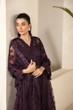 Alizeh Fashion Lamhay Festive Embroidered Net 3Pc Suit V15D08 - Maya