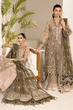 Alizeh Fashion Lamhay Festive Embroidered NEt 3Pc Suit V15D02 - Emhal
