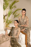 Alizeh Fashion Lamhay Festive Embroidered NEt 3Pc Suit V15D02 - Emhal
