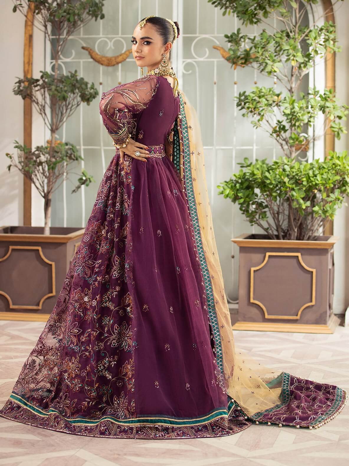 House of Nawab Gul Mira Luxury Formal Unstitched 3PC Suit 10-AFAK