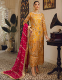 Emaan Adeel Belle Robe Luxury Formal Chiffon Unstitched 3Pc Suit BL-09