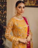 Emaan Adeel Belle Robe Luxury Formal Chiffon Unstitched 3Pc Suit BL-09