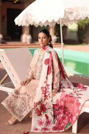Alizeh Fashion Embroidered Printed Lawn Unstitched 3Pc Suit AF-EPL-7036-CLOVER