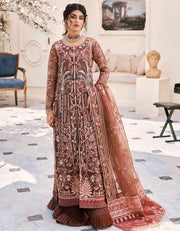 Eshaal by Emaan Adeel Embroidered Organza Unstitched 3Pc Suit ESH-01