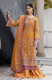 Emaan Adeel Nawabzadi Embroidered Organza Unstitched 3Pc Suit - RUHAB