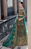 Emaan Adeel Nawabzadi Embroidered Organza Unstitched 3Pc Suit - LALEENA