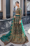 Emaan Adeel Nawabzadi Embroidered Organza Unstitched 3Pc Suit - LALEENA