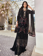 Nafasat by Emaan Adeel Embroidered Chiffon Unstitched 3Pc Suit NF-204