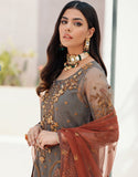 Nafasat by Emaan Adeel Embroidered Organza Unstitched 3Pc Suit NF-03