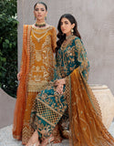 Emaan Adeel Belle Robe Luxury Net Unstitched 3Pc Suit BL-509