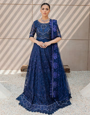 Emaan Adeel Belle Robe Luxury Net Unstitched 3Pc Suit BL-510