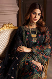 Elaine by Emaan Adeel Embroidered Organza Unstitched 3Pc Suit EL-06