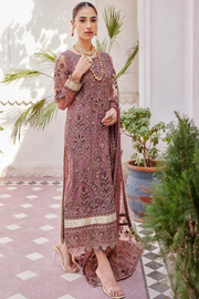Emaan Adeel Luxe Chiffon Wedding Formal 3 Piece Suit LX 10