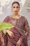 Emaan Adeel Luxe Chiffon Wedding Formal 3 Piece Suit LX 10