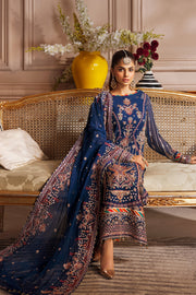 Elaine by Emaan Adeel Embroidered Chiffon Unstitched 3Pc Suit EL-02