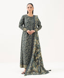 Sapphire Printed Linen Unstitched 3Pc Suit 0U3PDY25V933