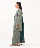 Sapphire Printed Khaddar Unstitched 3Pc Suit 0U3PDY25V96B