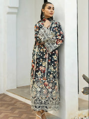 Zainab Chottani Embroidered Chikankari Lawn Unstitched 3Pc Suit D-10A Reeya